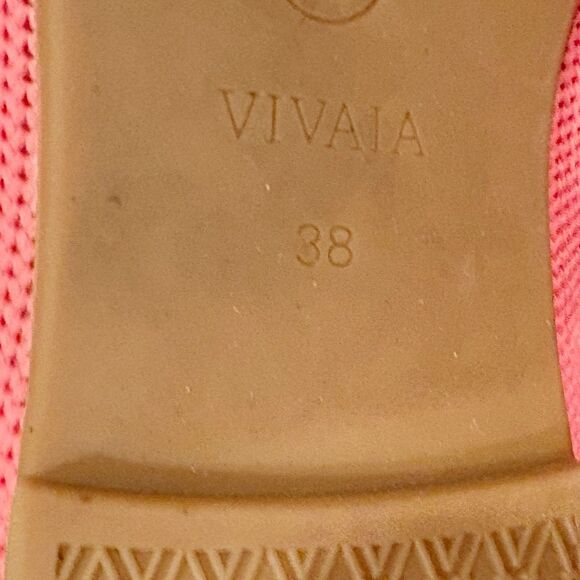 Vivaia Round-Toe Embroidered Loafers Pink Black Cat Size 38 US 7 - 7.5 - Picture 12 of 13